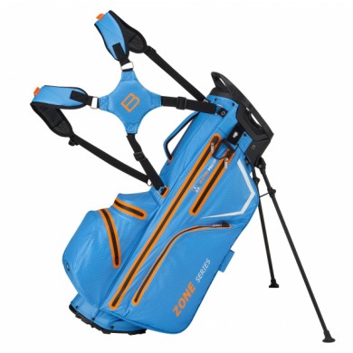 Bennington Stand Bag ZONE - Waterproof , Cobalt / Orange / White