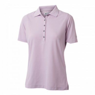 BACKTEE Ladies Quick Dry Perf. Polo, Lavender