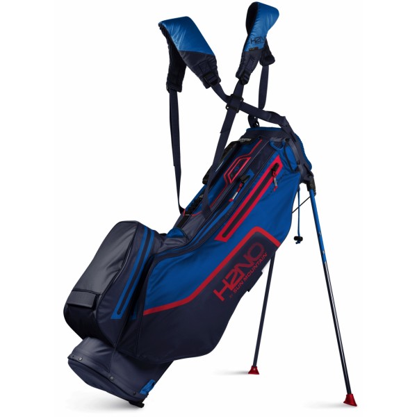 Sun Mountain H2NO Lite SPEED Stand Bag  NAVY-SKYDIVE-RED