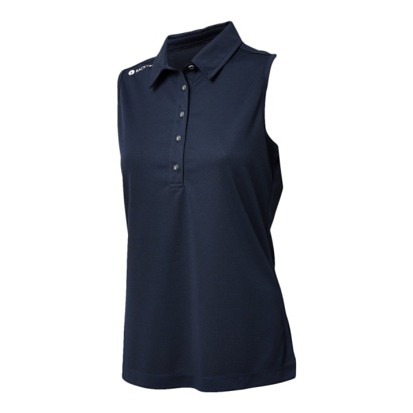 BACKTEE Ladies Performance Polo Top, Navy