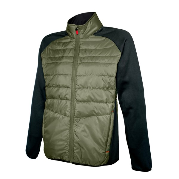 BACKTEE Mens Light Thermal Jacket, Green
