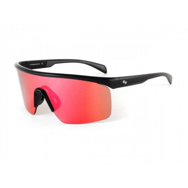 Sundog Golfové brýle Maverick - Matte Black/Brown Red Revo