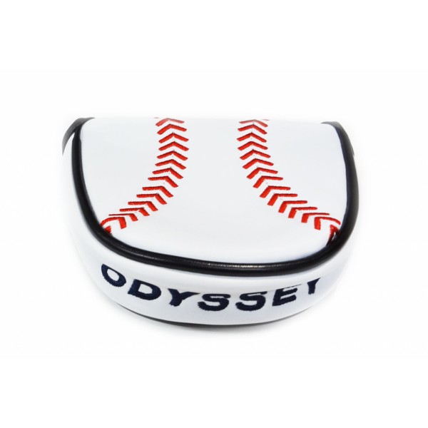 Odyssey Headcover na Putter Baseball Mallet, Bílý