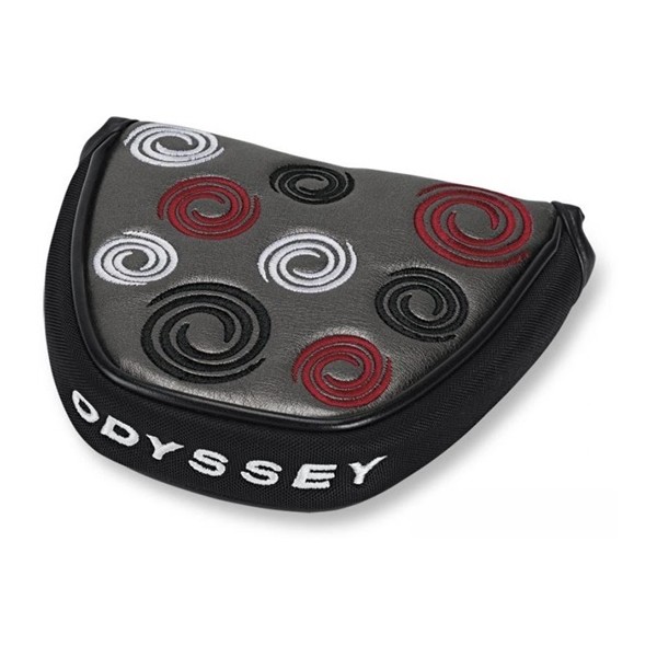 Odyssey Headcover na Putter Odyssey Swirl Mallet, Šedý
