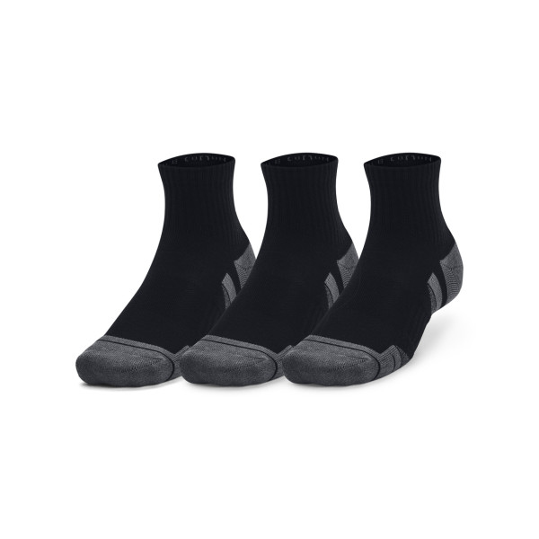 Unisex ponožky Under Armour Performance Cotton 3ks, Černé