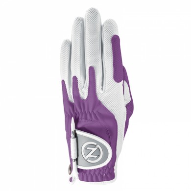 Zero Friction golfová rukavice dámská, performance levá Purple, ONE SIZE